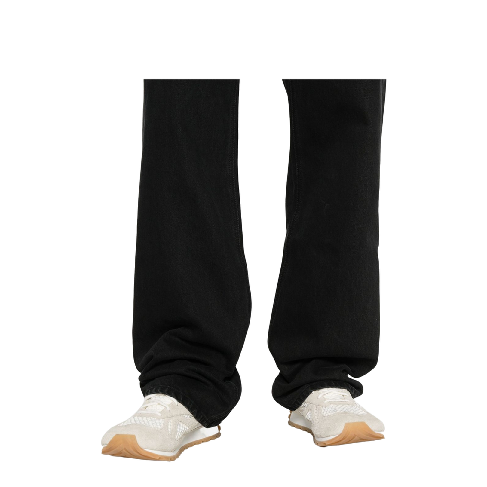 Straight de-Nîmes Denim Pants