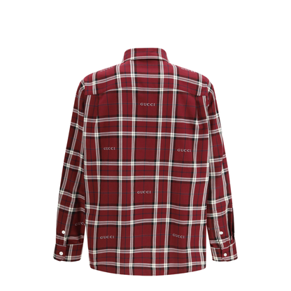 MAYFEYR - Gucci - Multicolour Tartan Cotton Jacquard Shirt - 852895ZAUAC