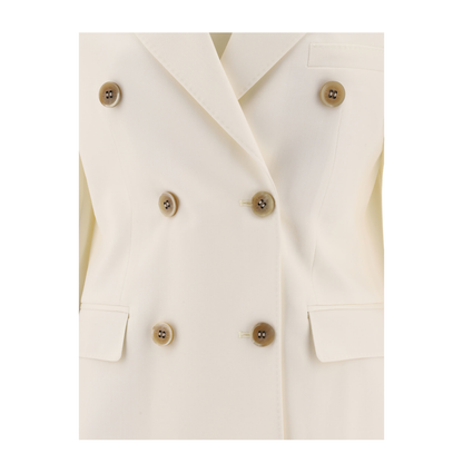MAYFEYR - Golden Goose - Double-Breasted Wool-Blend Blazer - GWP00829P00138211364