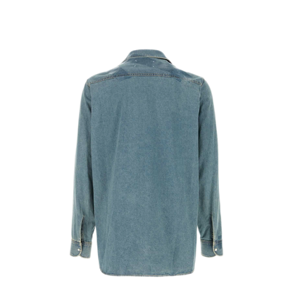 Ice Blue Denim Shirt