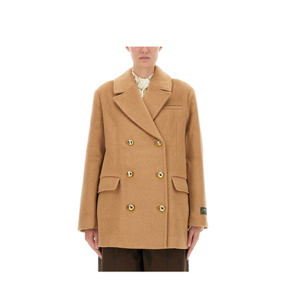 Double-Breasted Wool Blazer