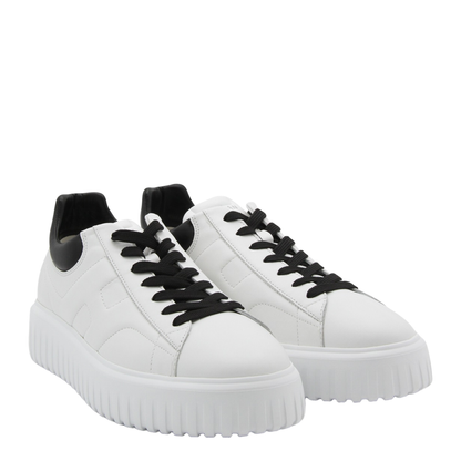 Sneakers H-Stripes White Black