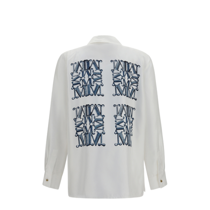 MAYFEYR - Max Mara - Printed Silk Twill Shirt - 2621116051600