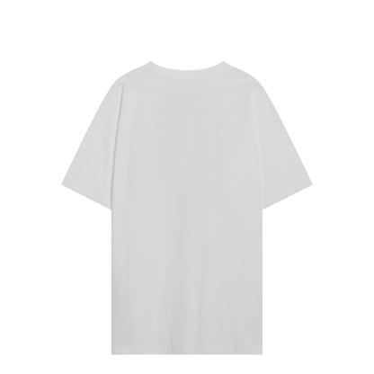 White T-shirt with key print
