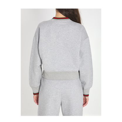 Web Cotton Jersey Sweatshirt