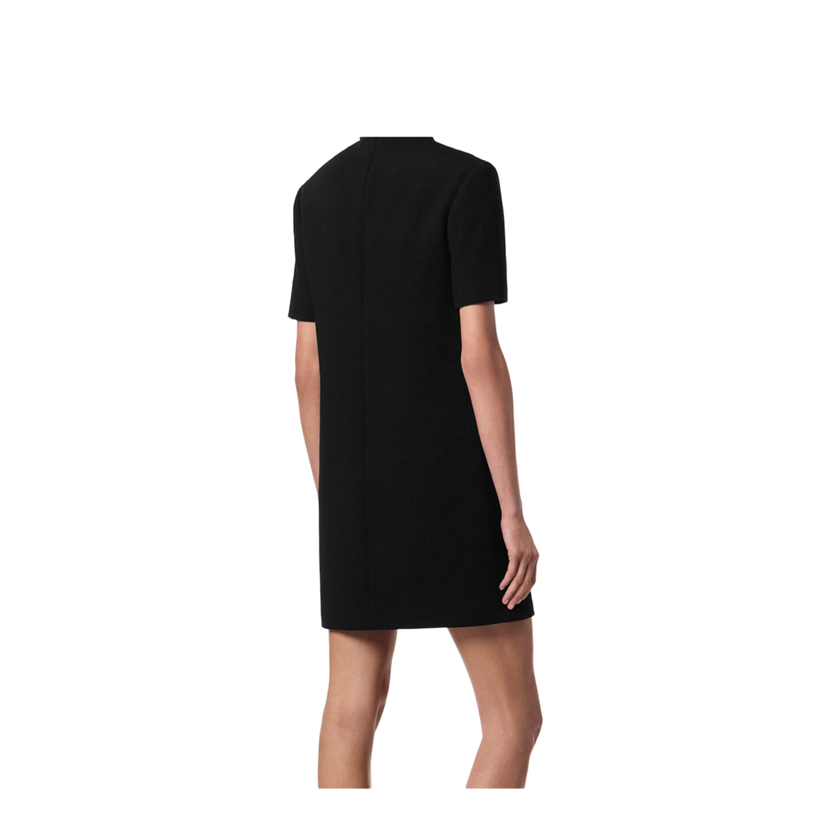Studded Wool Crêpe Minidress