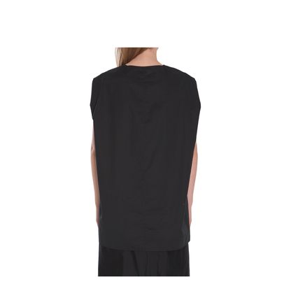 Owen Top Black in Cotton