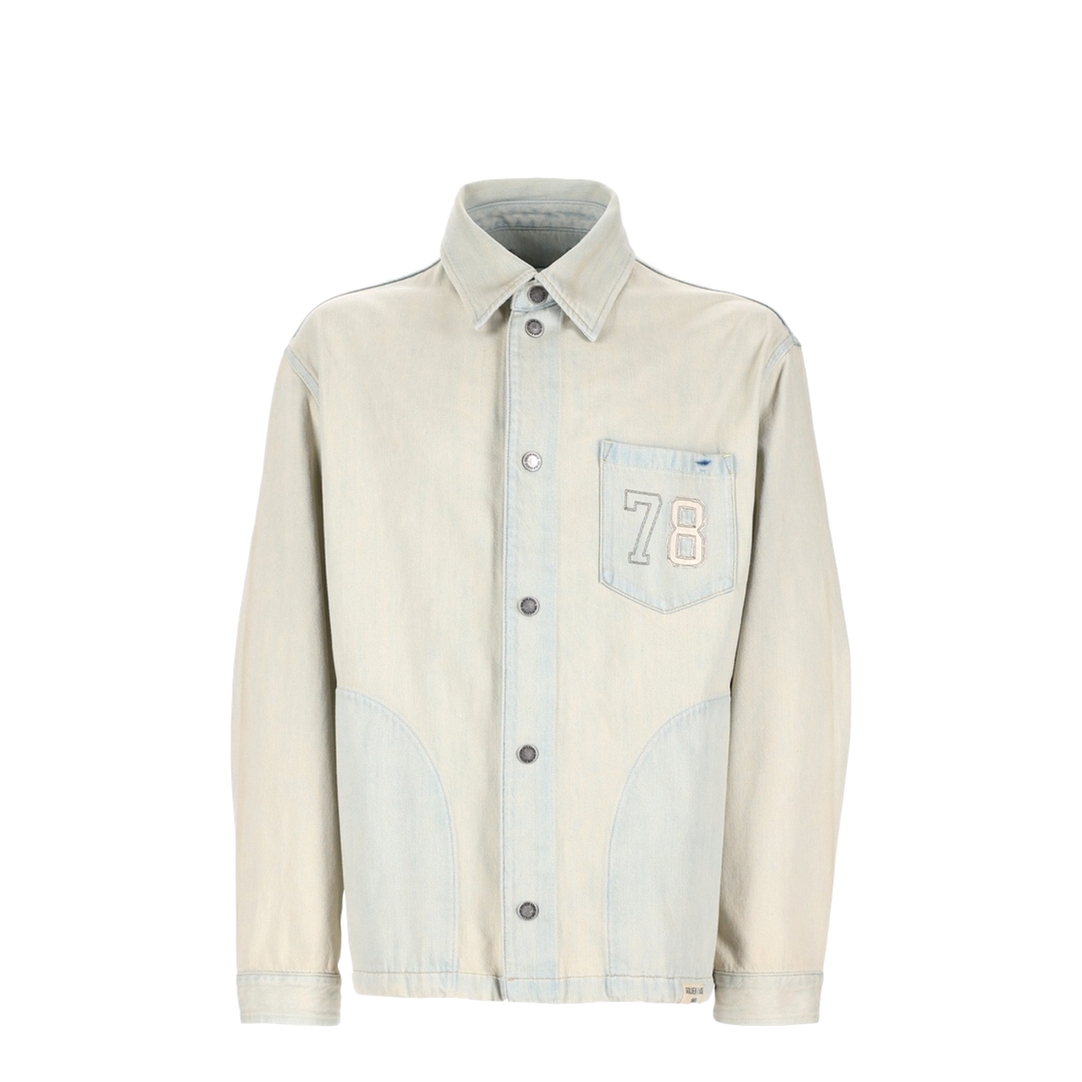 MAYFEYR - Golden Goose - Denim Jacket With Embroidered Pocket - GMP02518P00235815929