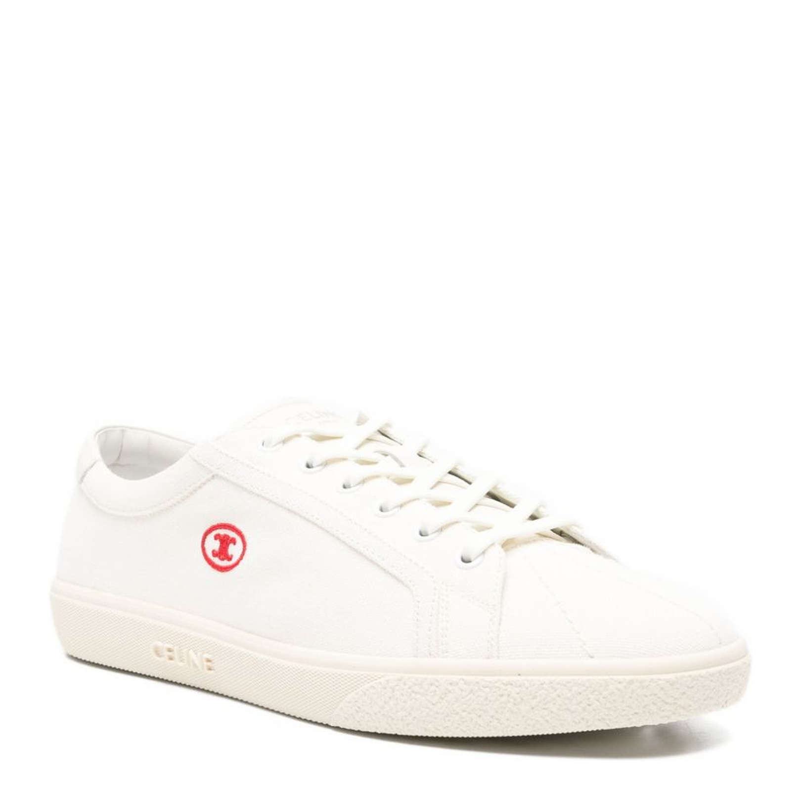 Lou Low Sneaker with Embroidered