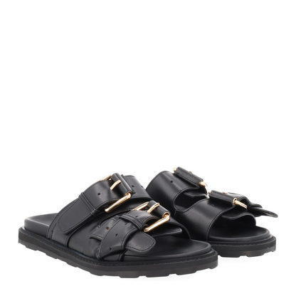 MAYFEYR - Moschino - Double Strap Sandals - MA28153G1OMF0000