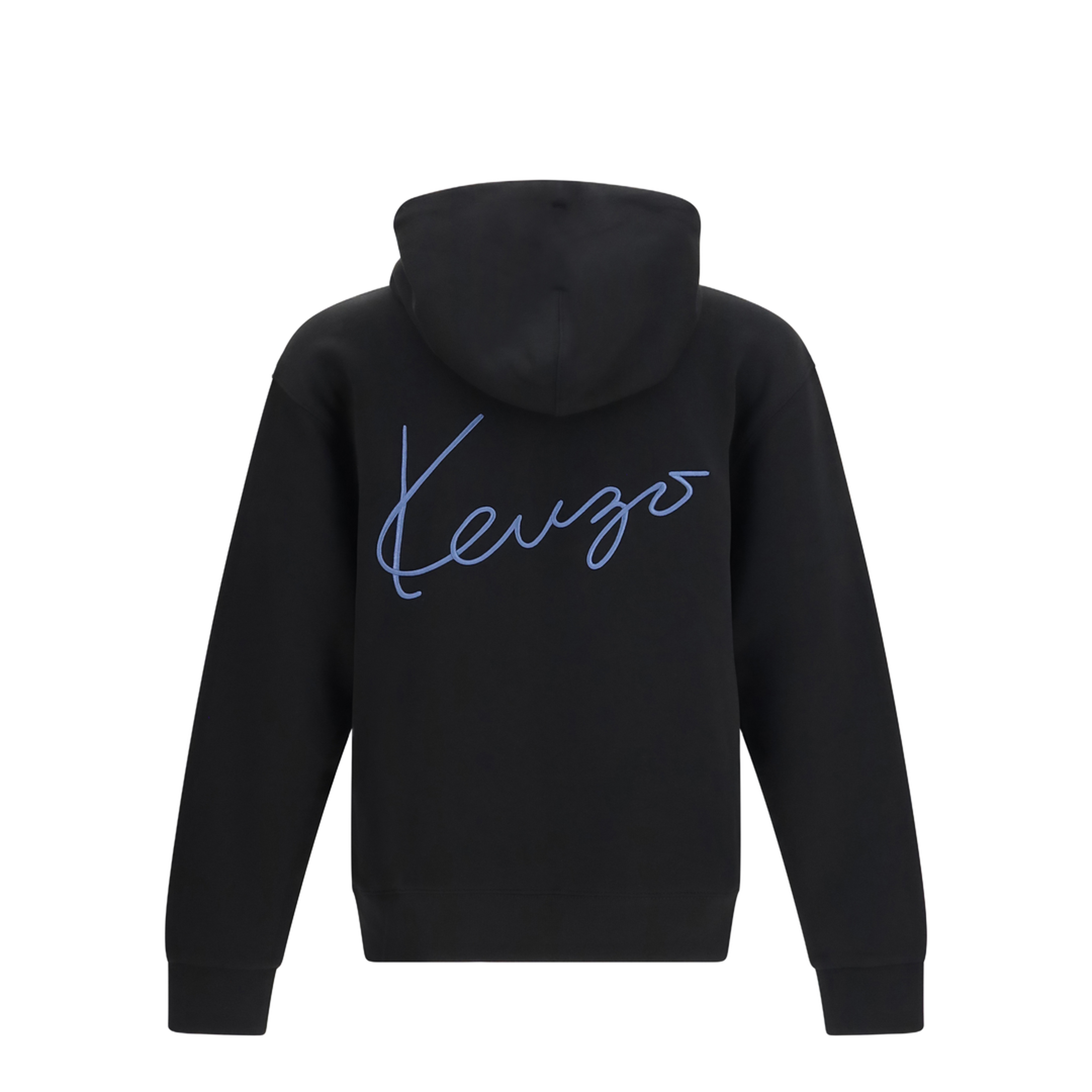MAYFEYR - Kenzo - Signature Embroidered Cotton Zip Hoodie - FG65HO2644MJ