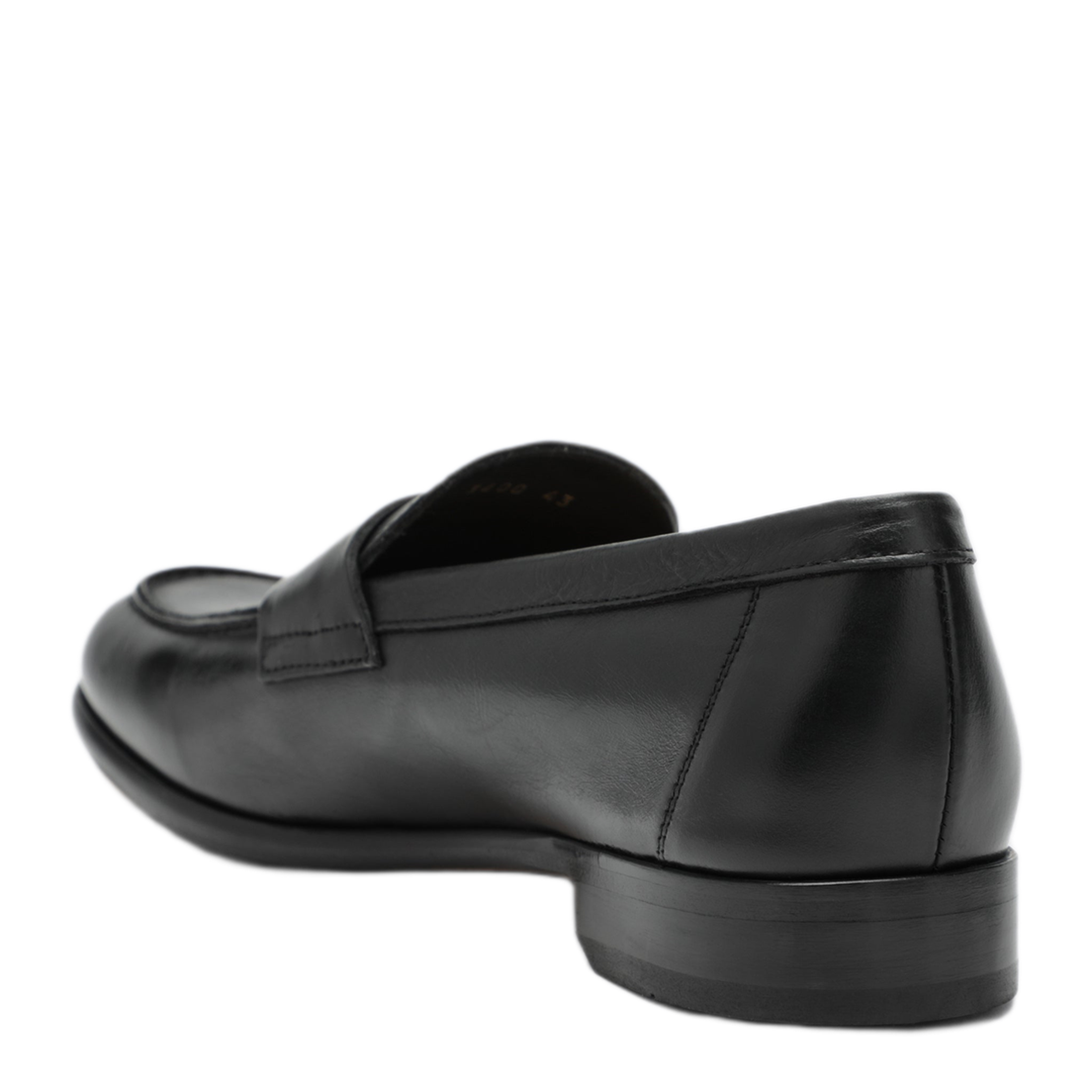 MAYFEYR - Doucal's - Black Penny Loafer In Leather - DU3400STRAUY188NN00
