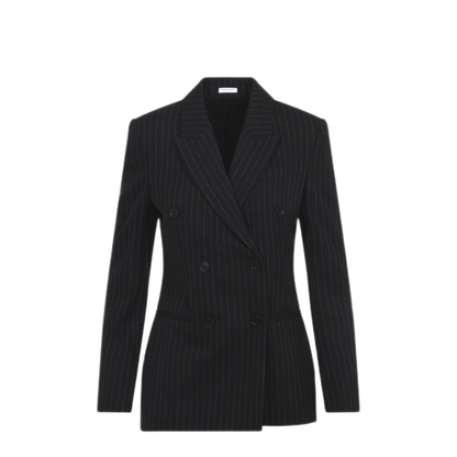 MAYFEYR - Alexander Mcqueen - Pinstripe Lurex Jacket - 857603QJAFX1389