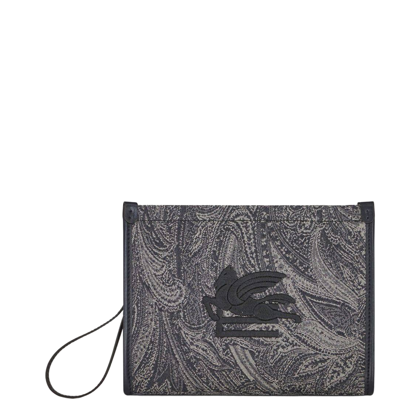 Medium Paisley Jacquard Pouch