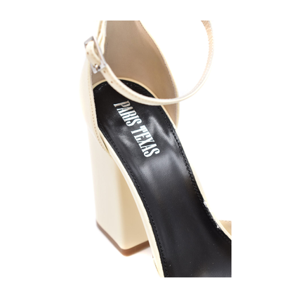 MAYFEYR - Paris Texas - Cream Sandals - PX982XLTH3VAN