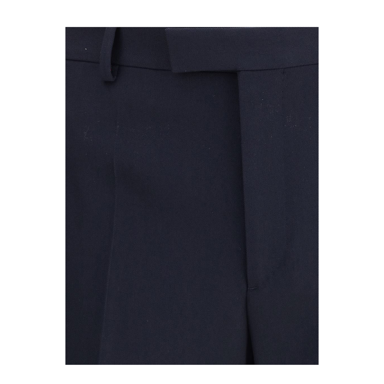 Black Wool Trousers