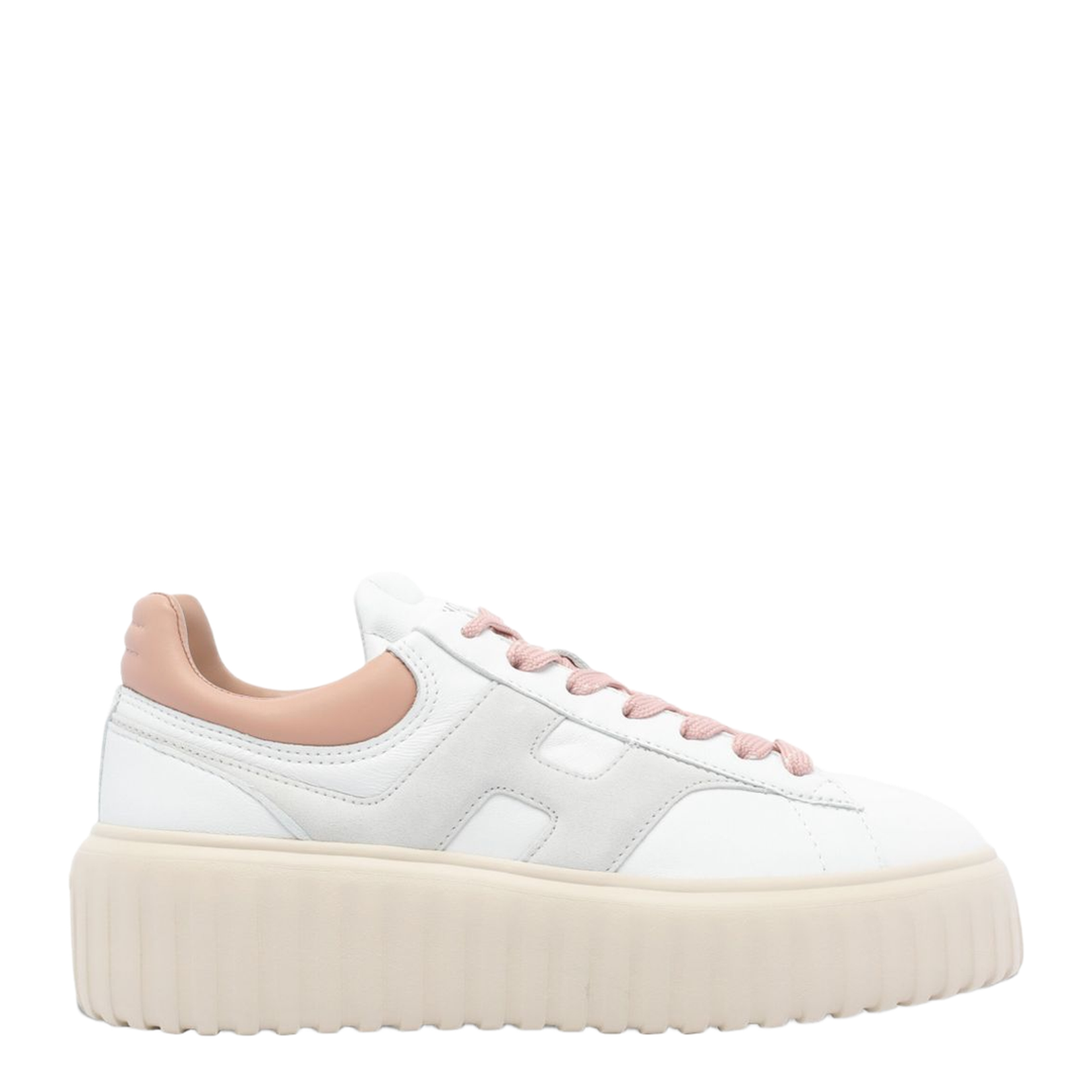 H-Stripes Sneakers White Grey Pink
