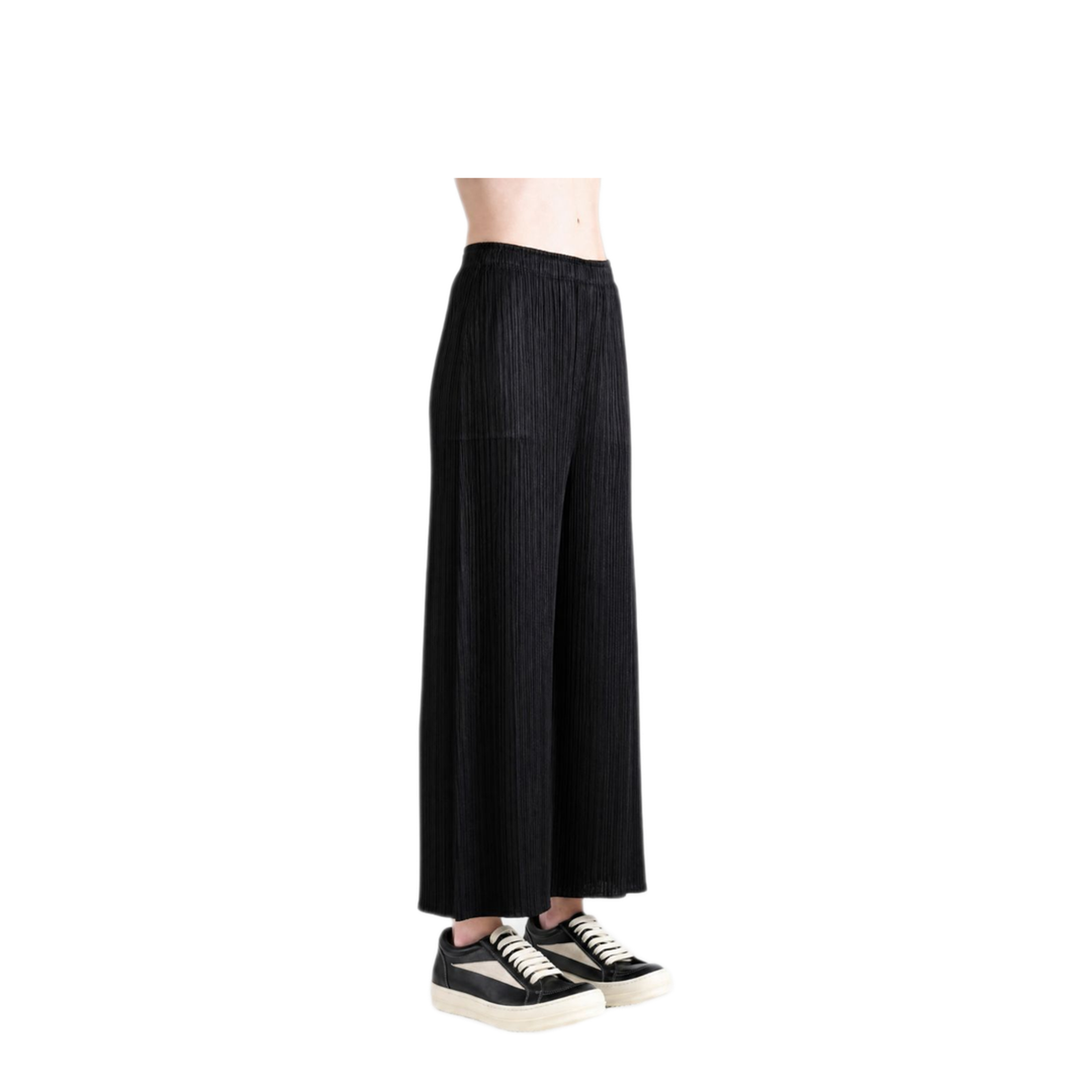 MAYFEYR - Pleats Please - Trousers Black - PP68JF11515