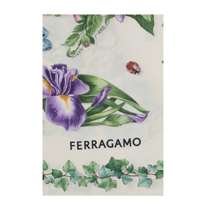 MAYFEYR - Ferragamo - Eden Print Silk Scarf - 795198001