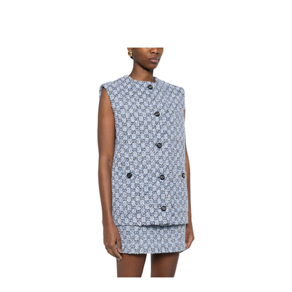 MAYFEYR - Gucci - Multicolor Tweed Gilet - 855777ZAUE24262