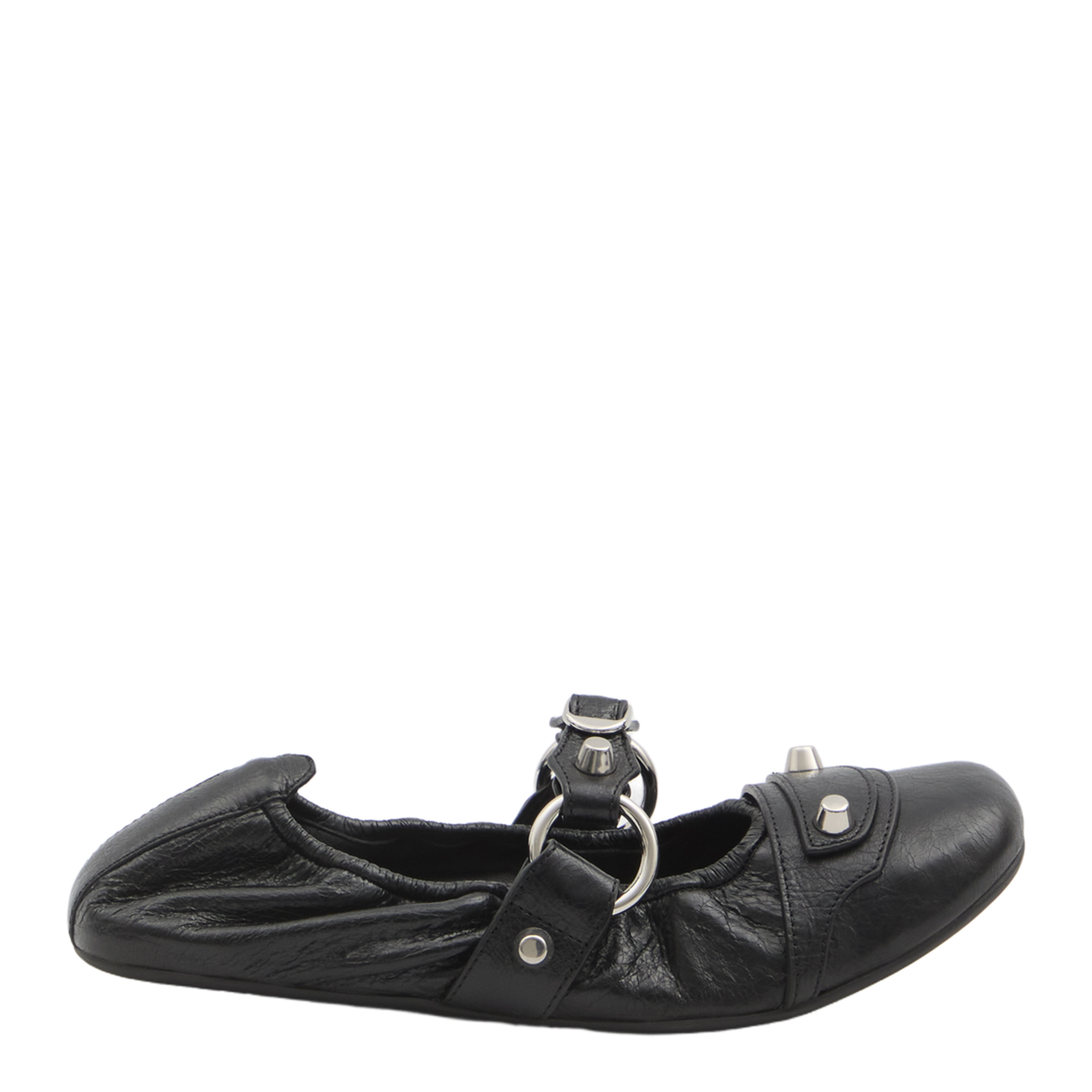 City Ballerina in Black/Silver