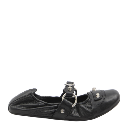 City Ballerina in Black/Silver
