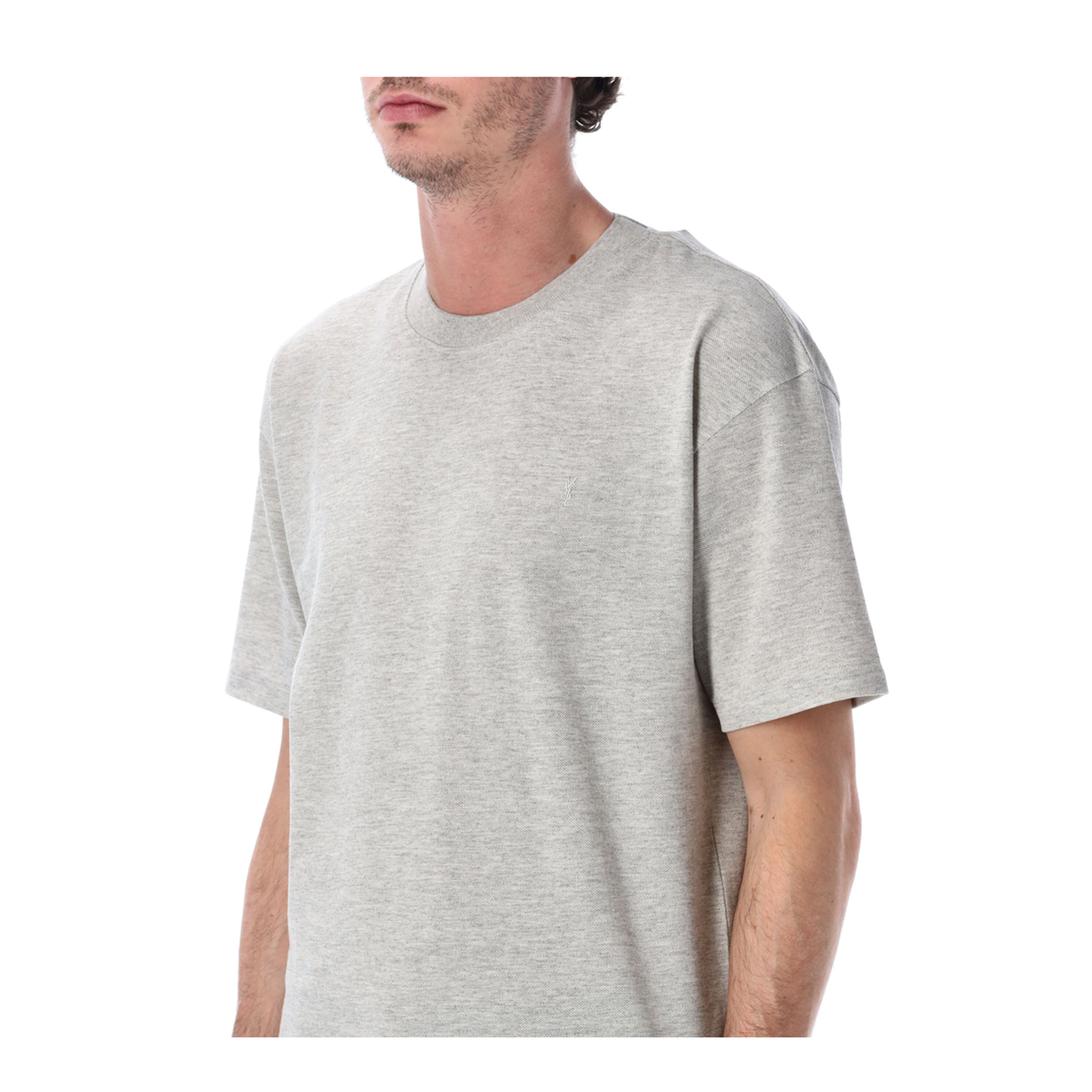 MAYFEYR - Saint Laurent - Piqué Cassandre T-Shirt - 832941Y37HC1403