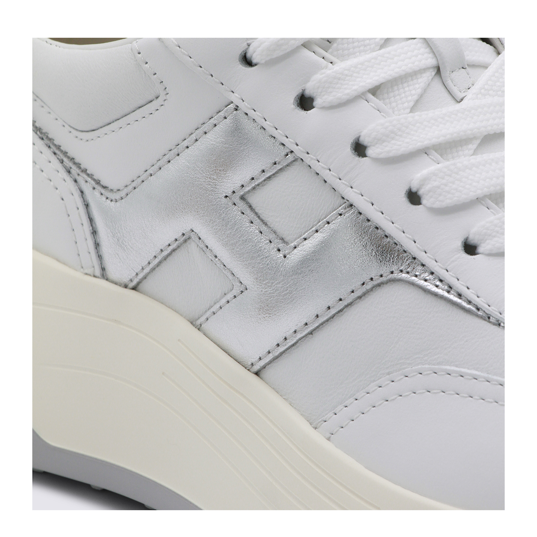 Hi-Fi Leather Sneakers