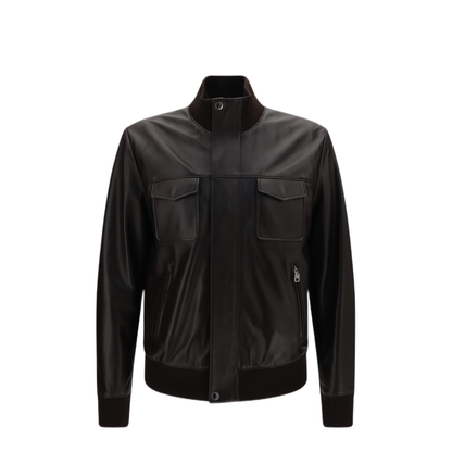 MAYFEYR - Dolce & Gabbana - Lambskin Jacket With Zip - G9CHULHUL18