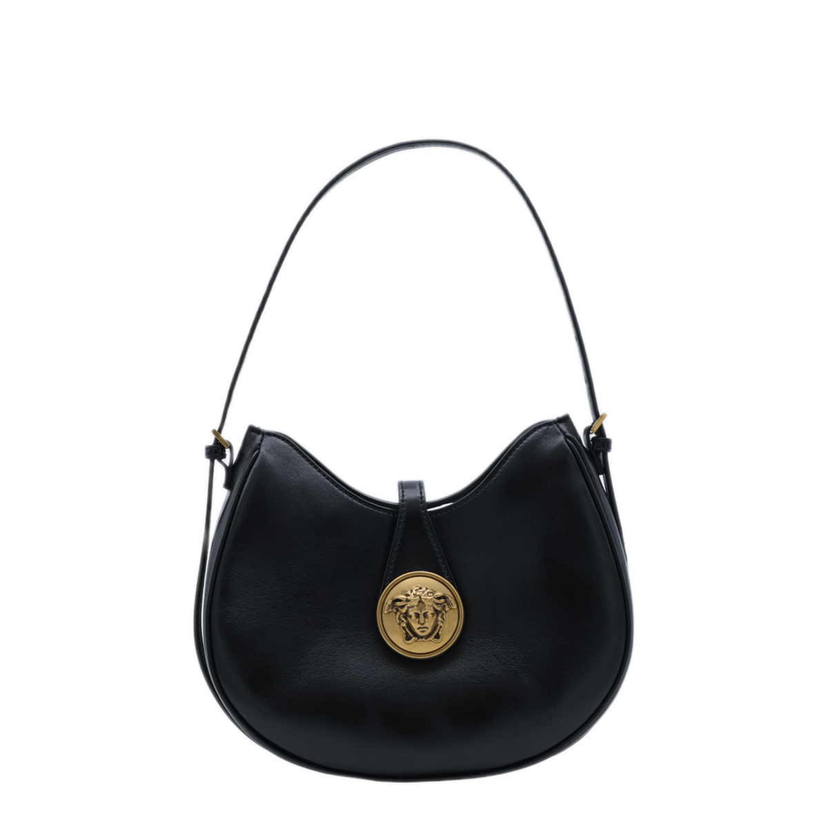 Emblème Nappa Hobo Bag - Black