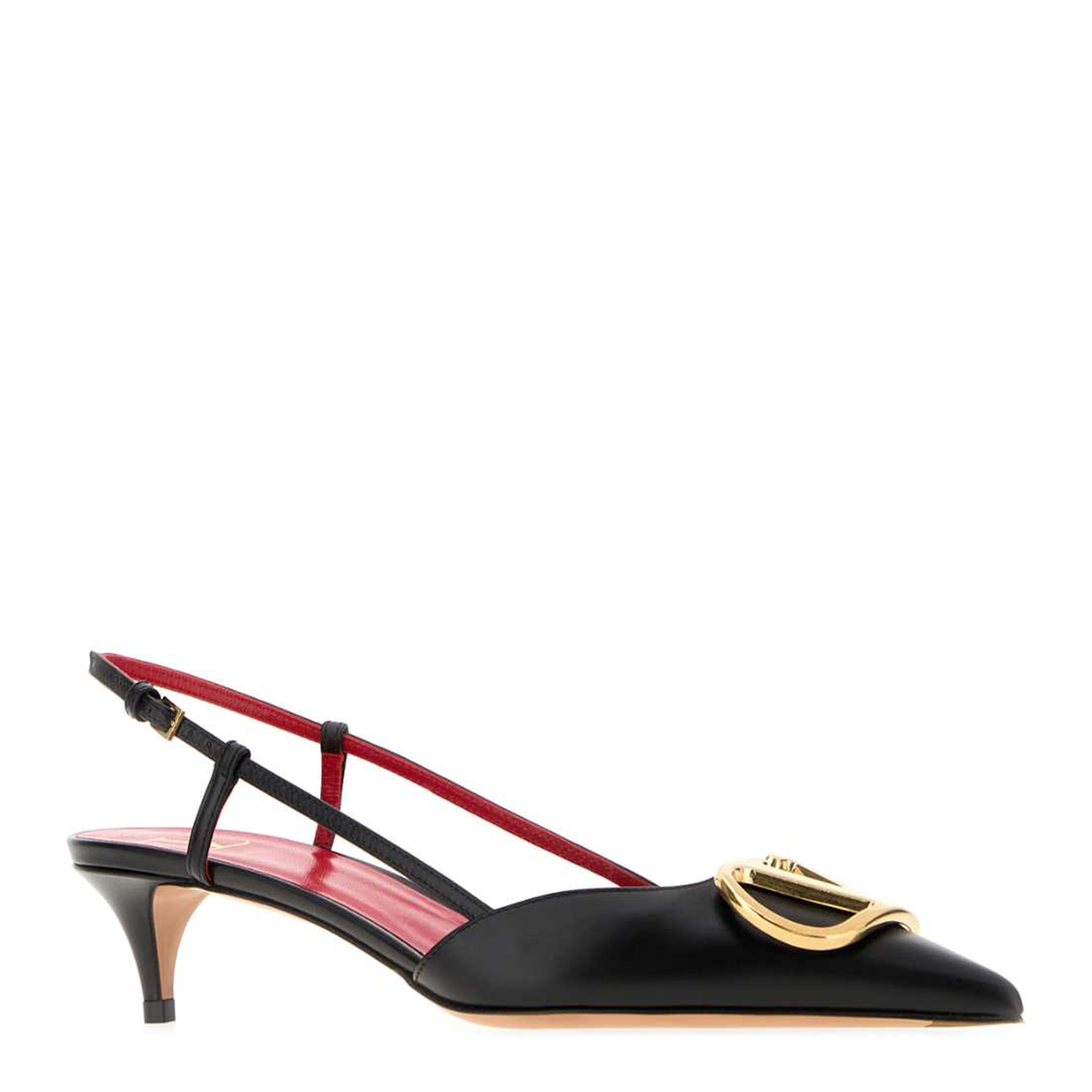 MAYFEYR - Valentino - Black Leather Vlogo Signature Pumps - 9W2S0Q70XPD0NO