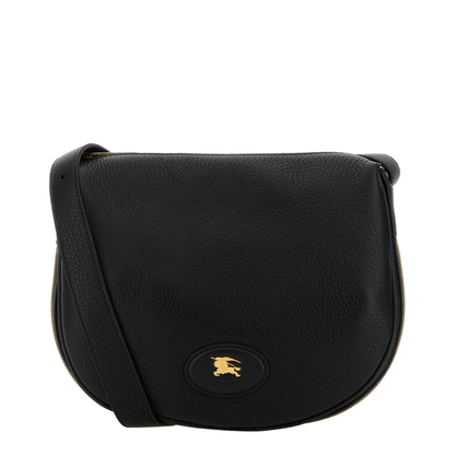 MAYFEYR - Burberry - Black Leather Tavistock Crossbody Bag - 8120263A1189