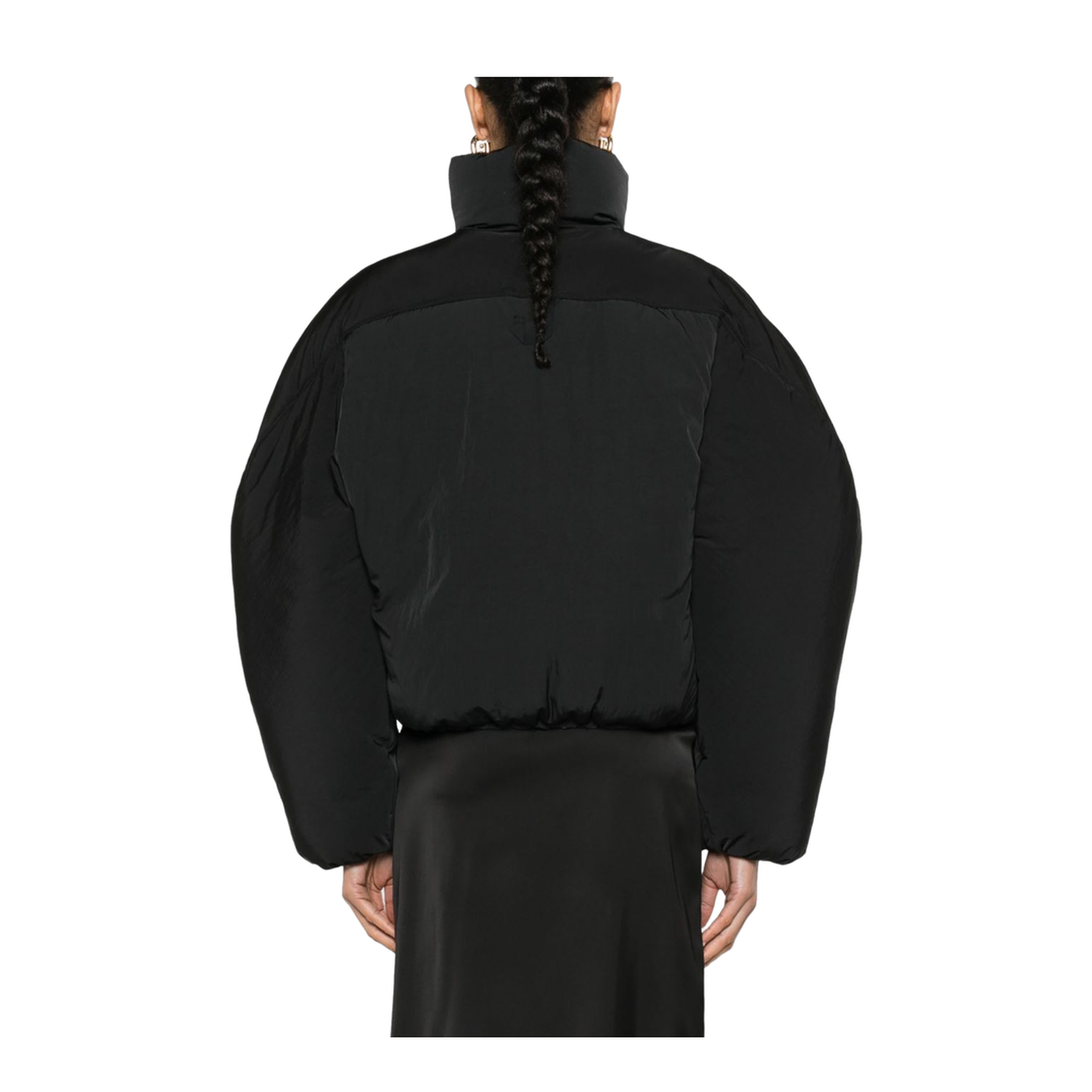 Padded Funnel Neck Jacket