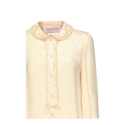 Silk Jacquard Shirt