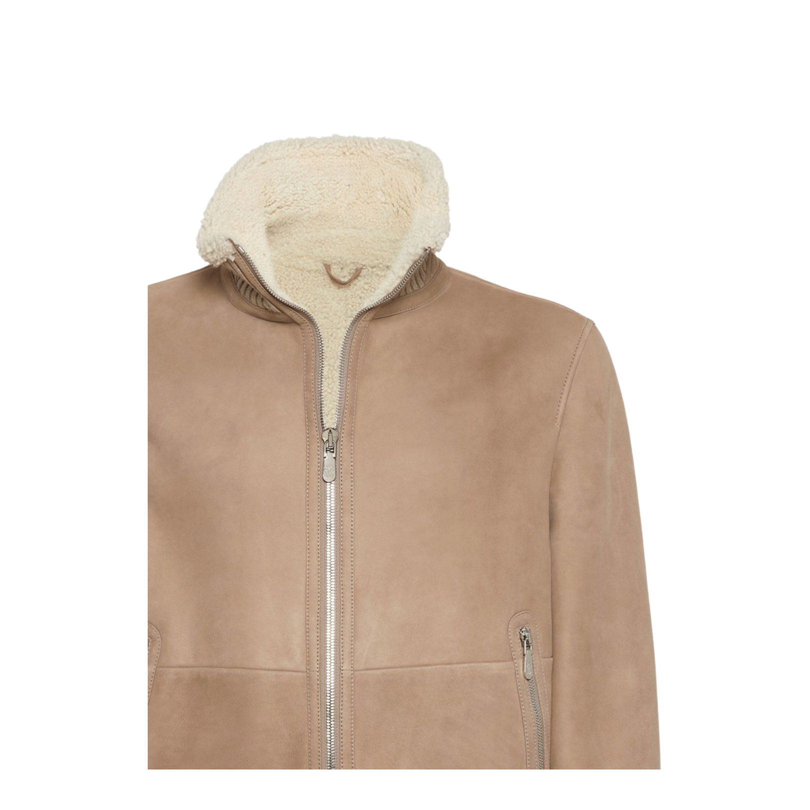 Leather Bomber Jacket