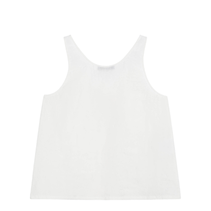 MAYFEYR - Prada - White Linen Top With Embroidery - P913OROOO122GF0009