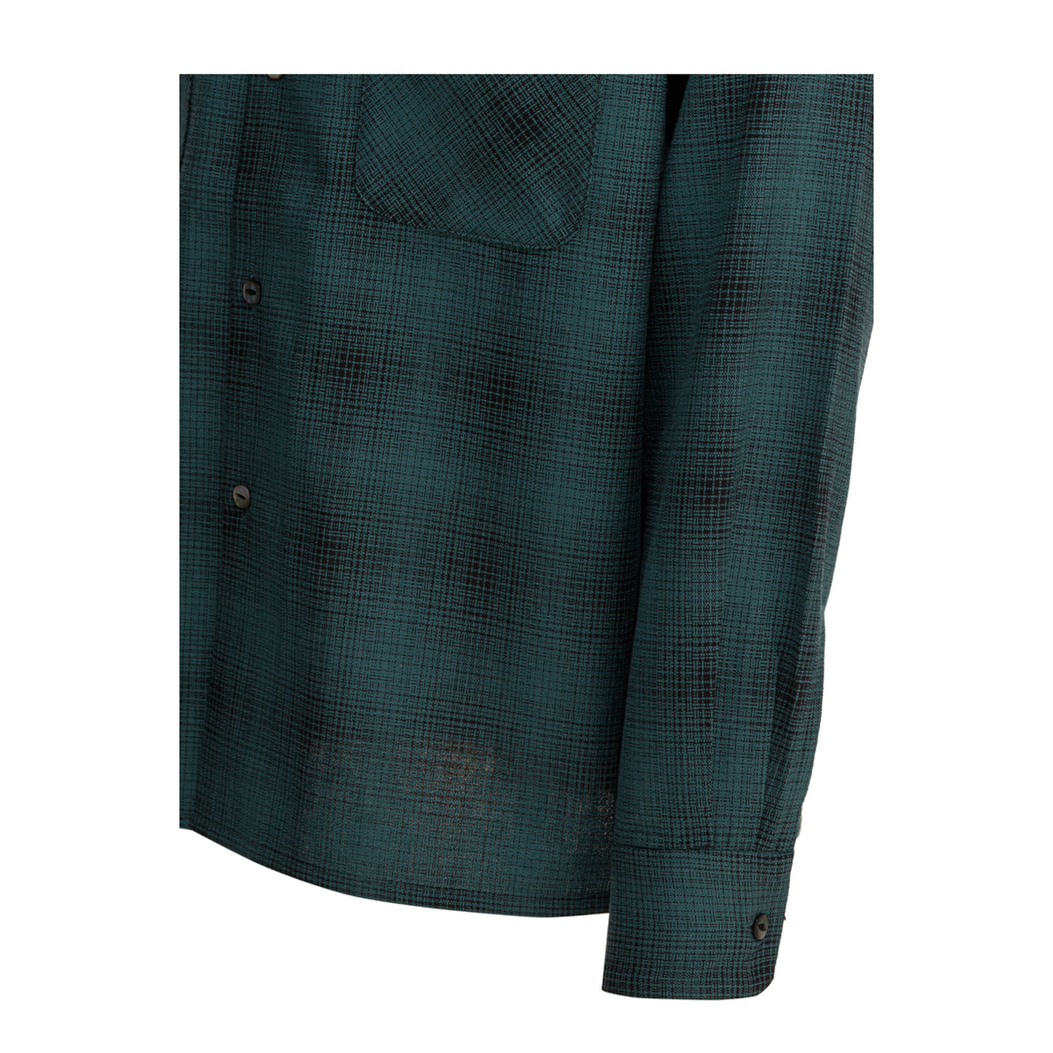 MAYFEYR - Needles - Checked Wool One Up Shirt - RW163ABLUE