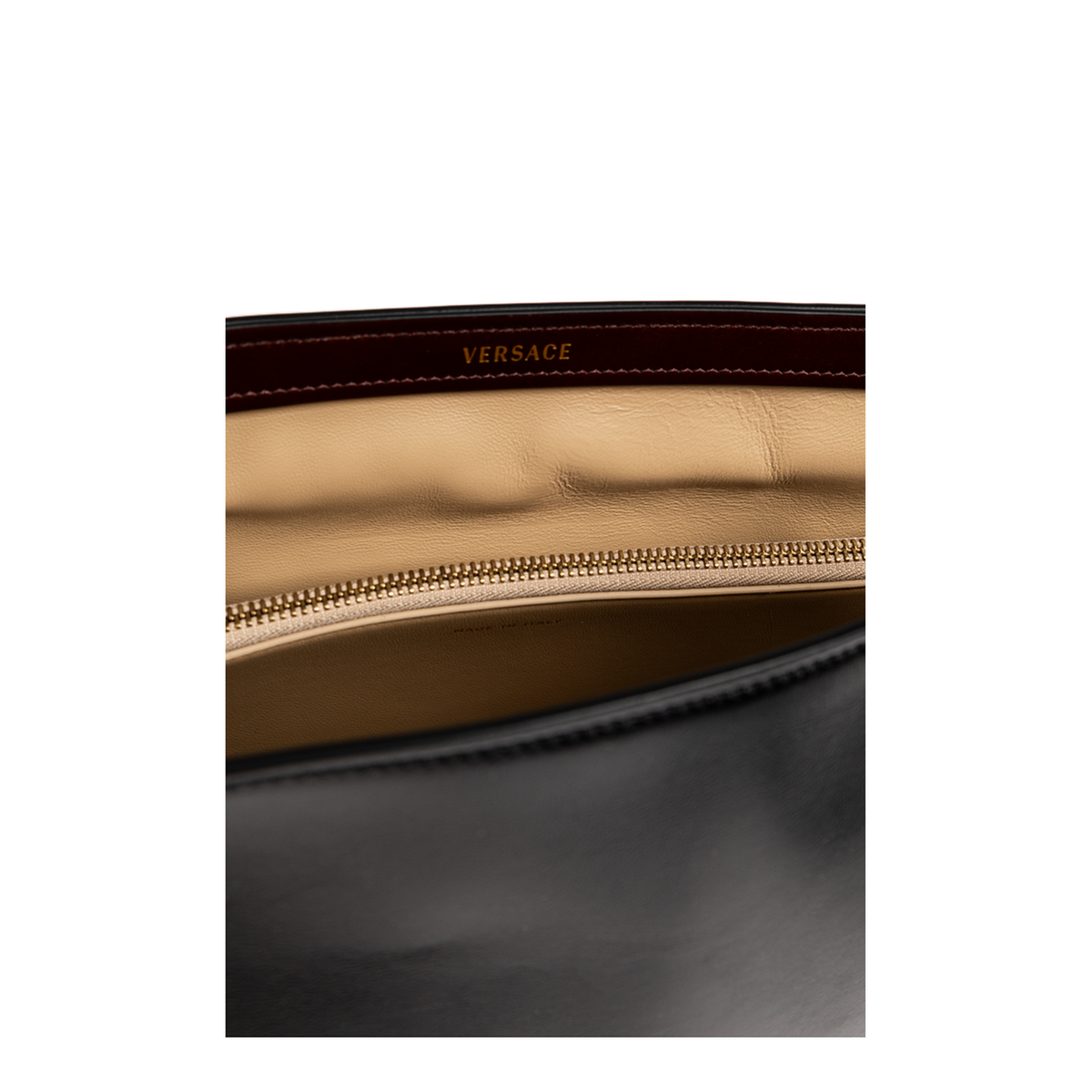 MAYFEYR - Versace - Black Nappa Leather Clutch - 10248601A174491B55J
