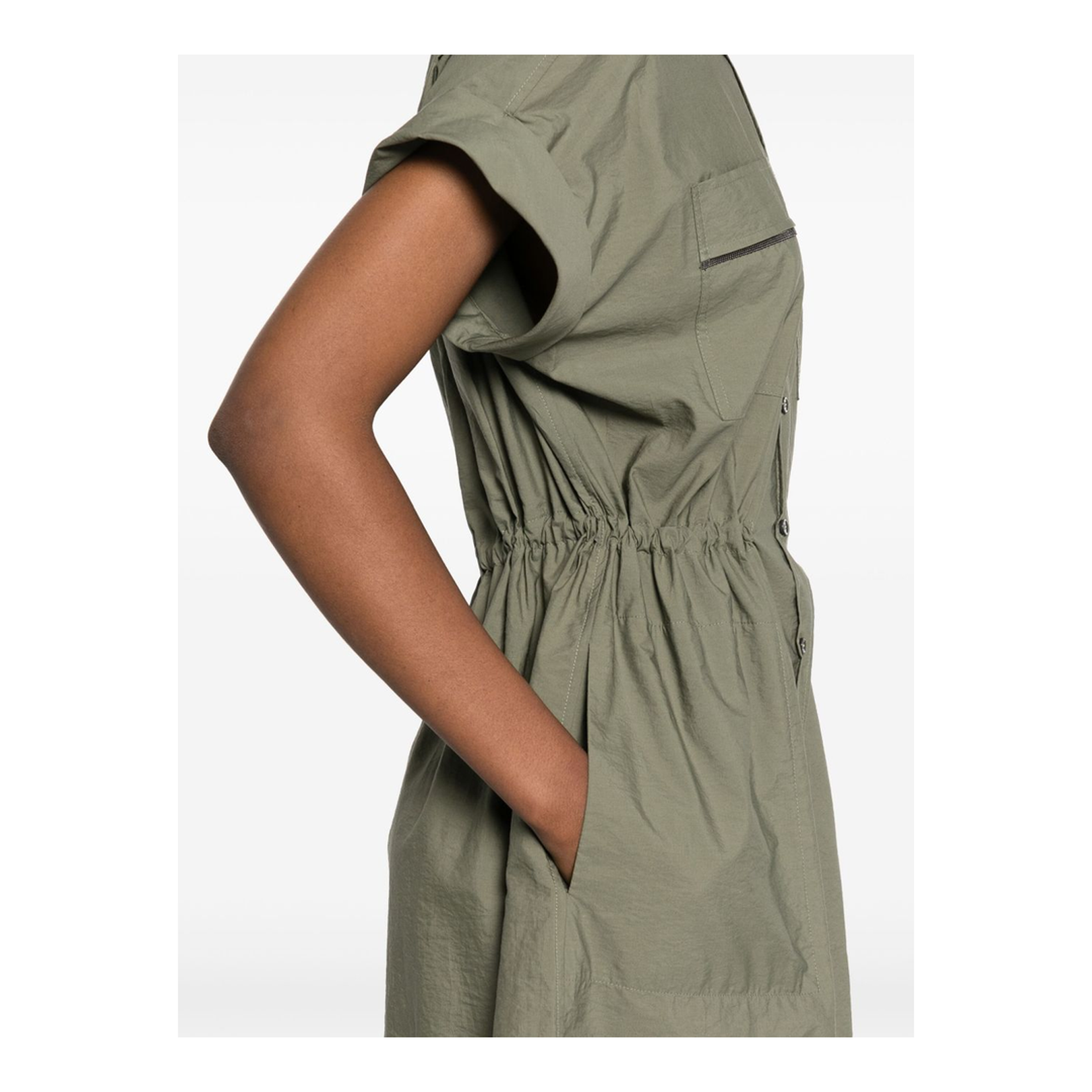 Techno Popeline Chemisier Dress