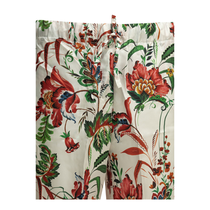 MAYFEYR - Samantha Sung - Silk Trousers - PIGIAMAPANTASIANBOTANICWHITE