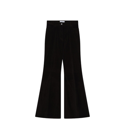 Espresso flared pants