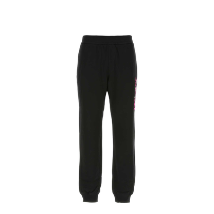 Black Cotton Joggers