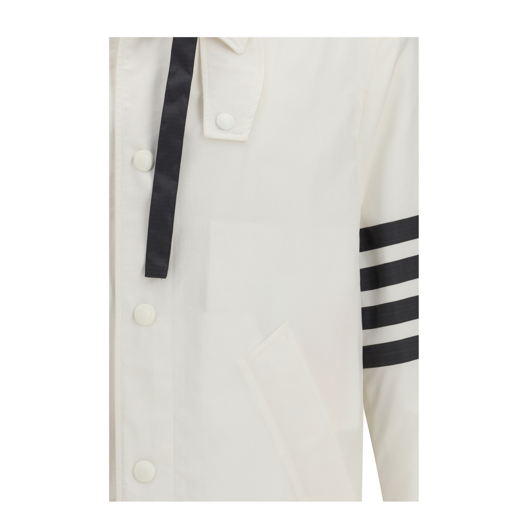 MAYFEYR - Thom Browne - Unconstructed Hooded Bal Collar - MOU641HF1095