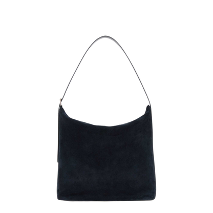 MAYFEYR - A.P.C. - Navy Blue Suede Maxi Vera Shopping Bag - PXCALF67029IAK