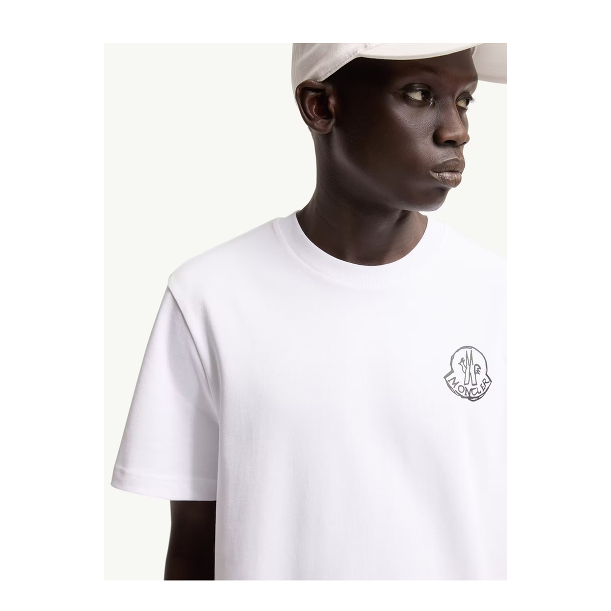 MAYFEYR - Moncler - Cotton Jersey Logo Patch T Shirt - L20918C0002589AUG00A