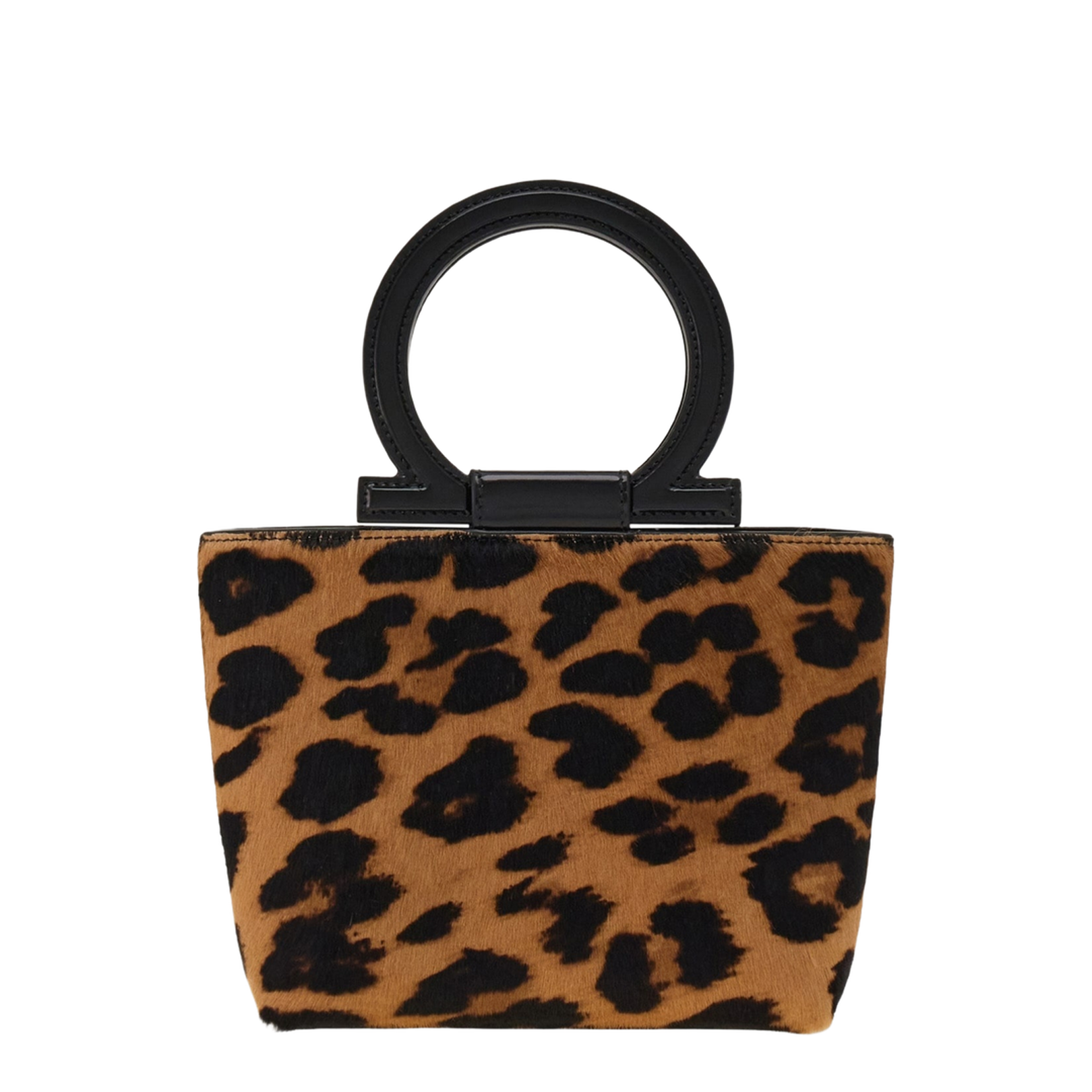 Printed Calf Hair Handbag