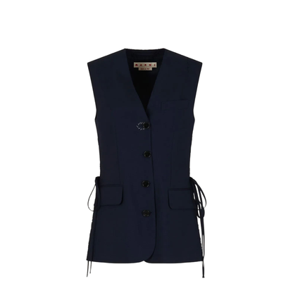 MAYFEYR - Marni - Wool Waistcoat With Side Slits - GLMA0096SUTW839