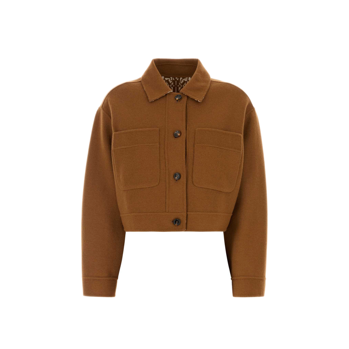 MAYFEYR - Max Mara - Caramel Wool Blend Utopia Reversible Jacket - 2621916022600001