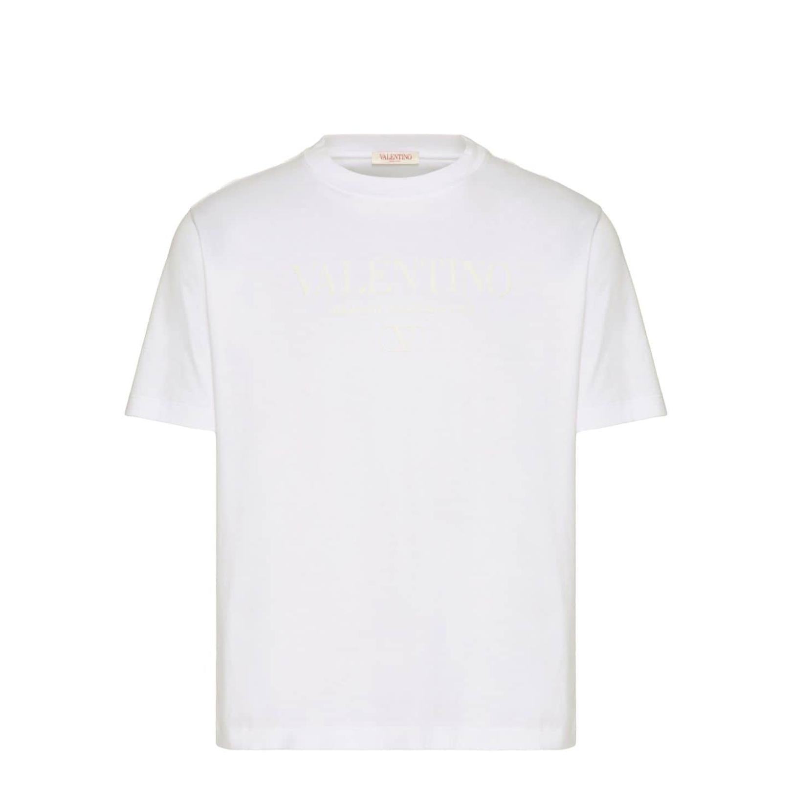 Valentino T-shirts and Polos White