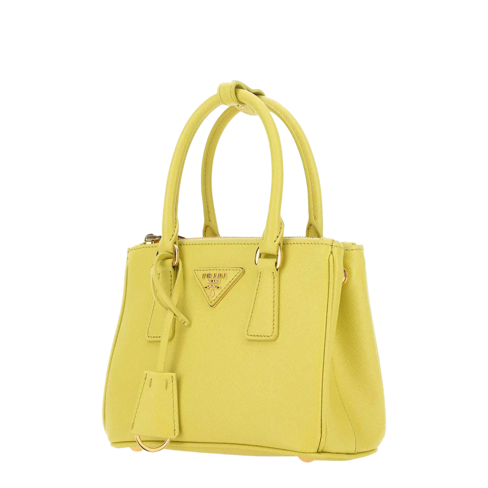 Yellow Leather Handbag